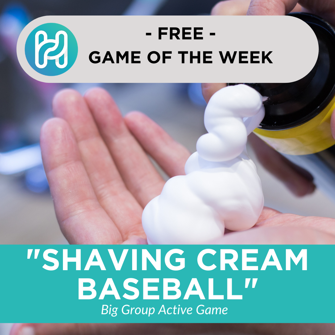 Game of the Week "Shaving Cream Baseball" (FREE) Youth Ministry Hub