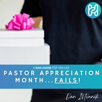 pastor appreciation month