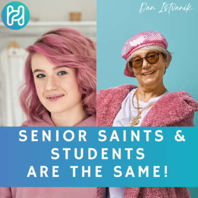 senior saints and students are the same