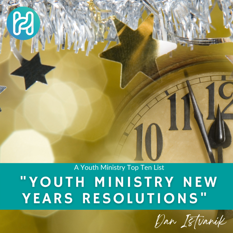 youth ministry New Years