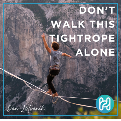 Don't Walk This Tightrope Alone- the Nets of youth ministry of the internet, networks and our net worth in Christ as a youth pastor