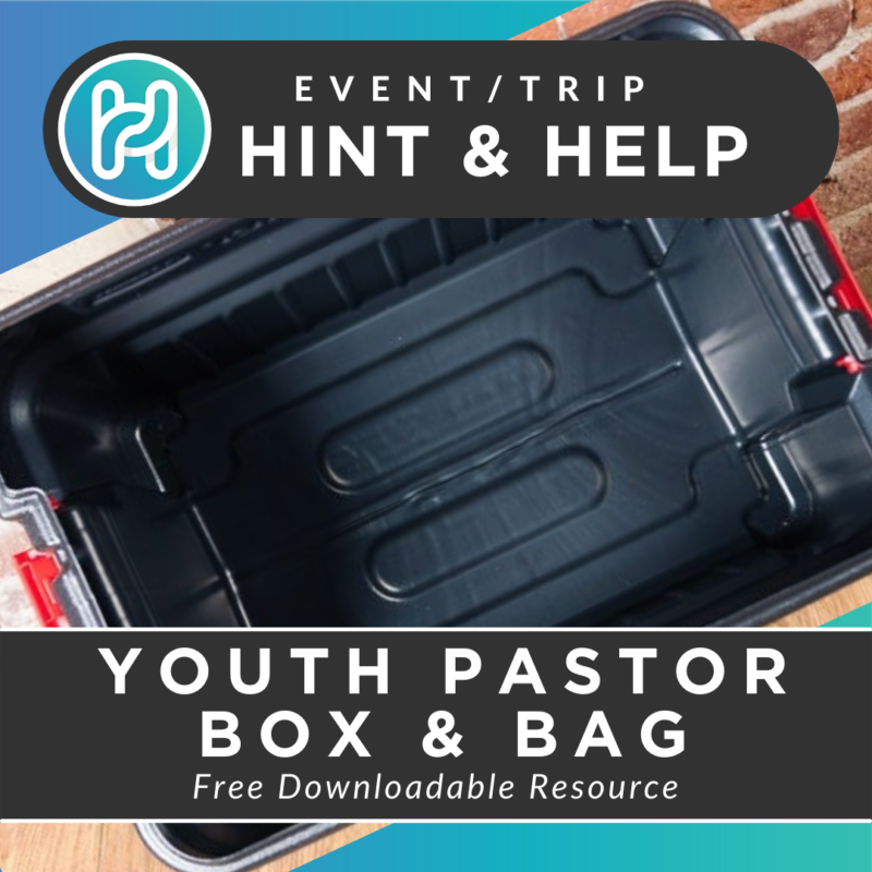 youth pastor box