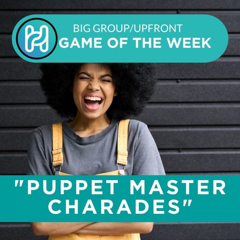 puppet master youth group game