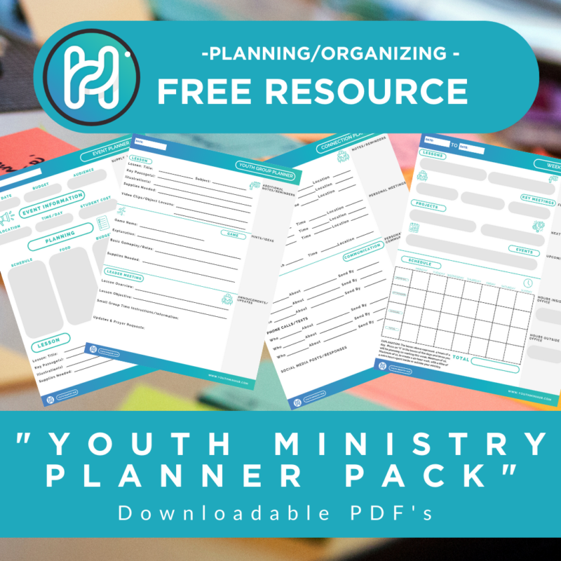 Youth Ministry Planner